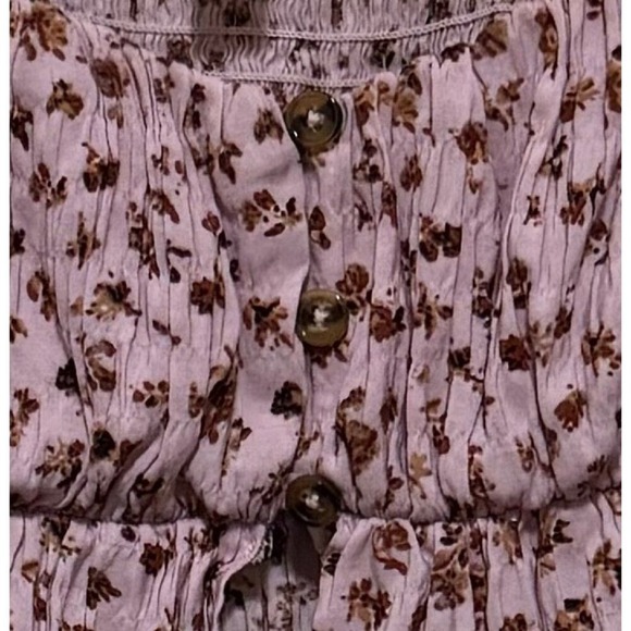 Urban Outfitters Allie Juliet Puff Sleeve Sz‎ SP Peasant Blouse Cottagecore Boho - Picture 10 of 13